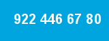 922 446 67 80